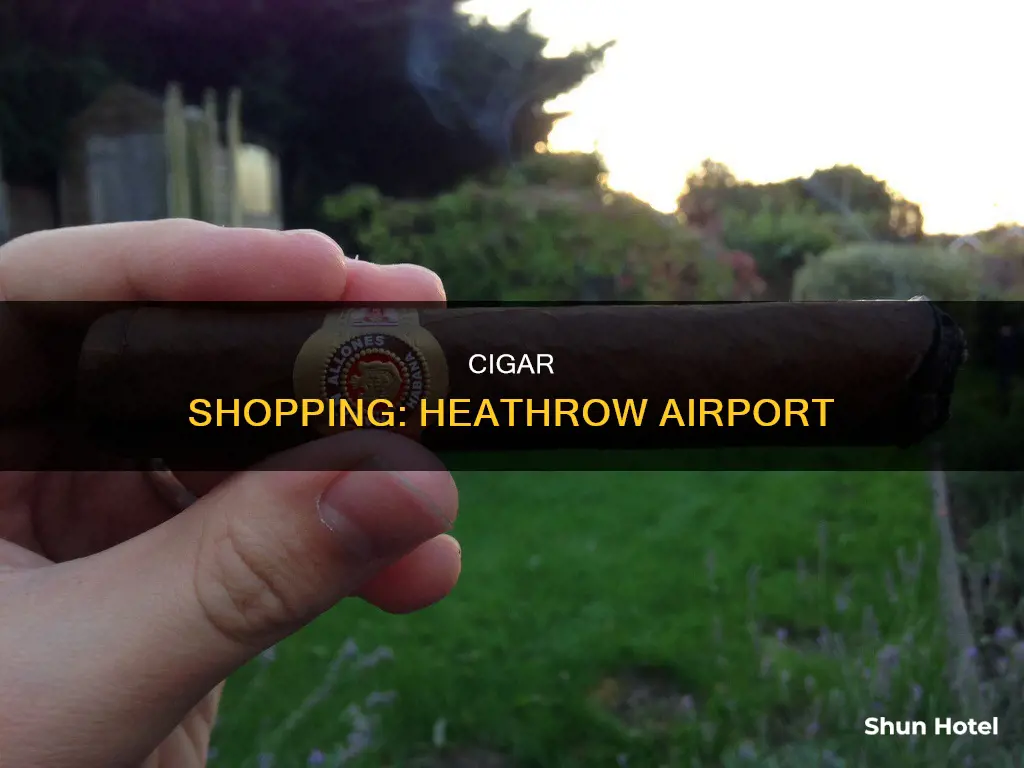 can i buy cigars at heathrow airport