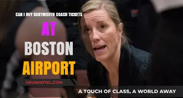 Dartmouth Coach Tickets: Boston Airport Availability?