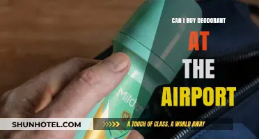 Deodorant at the Airport: Can You Buy It?