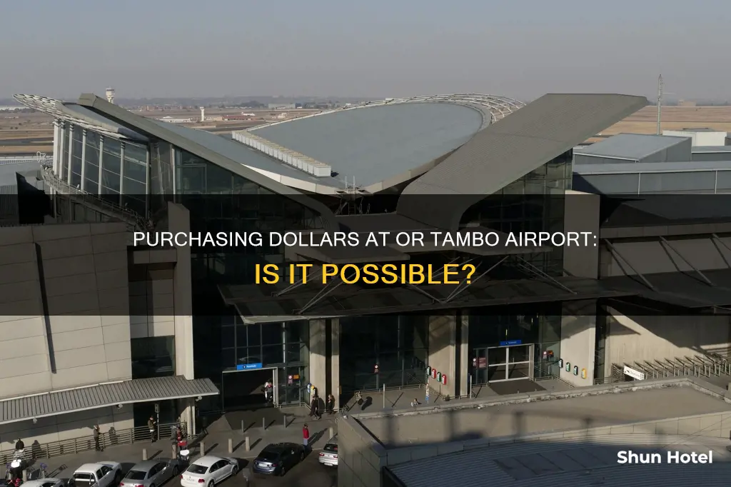 can i buy dollars at or tambo airport
