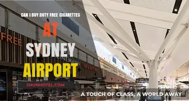 Duty-Free Cigarettes: Sydney Airport Availability