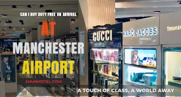Duty-Free Shopping: Manchester Airport Arrival Perks
