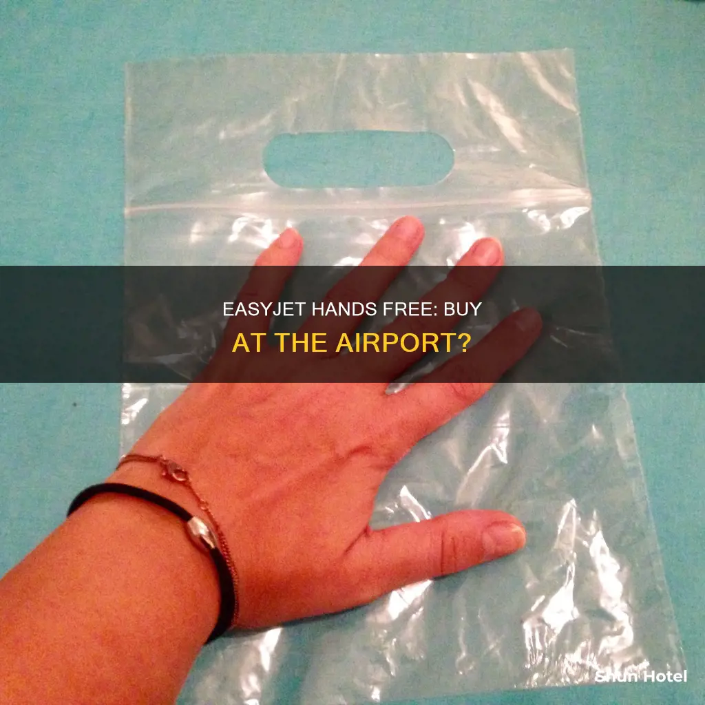can i buy easyjet hands free at the airport