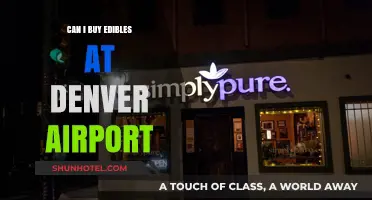 Denver Airport: Can You Buy Edibles?
