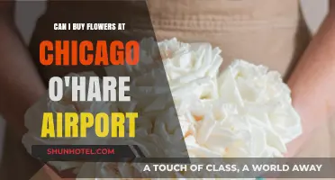 Where to Buy Flowers at Chicago O'Hare Airport