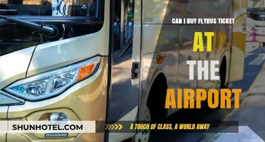 Last-Minute Flybus Tickets: Airport Purchase Options