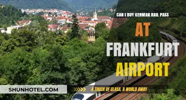 German Rail Pass: Buying Options at Frankfurt Airport