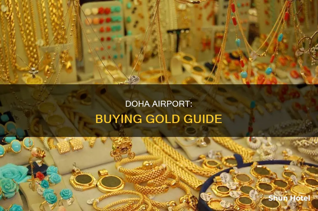 can i buy gold at doha airport