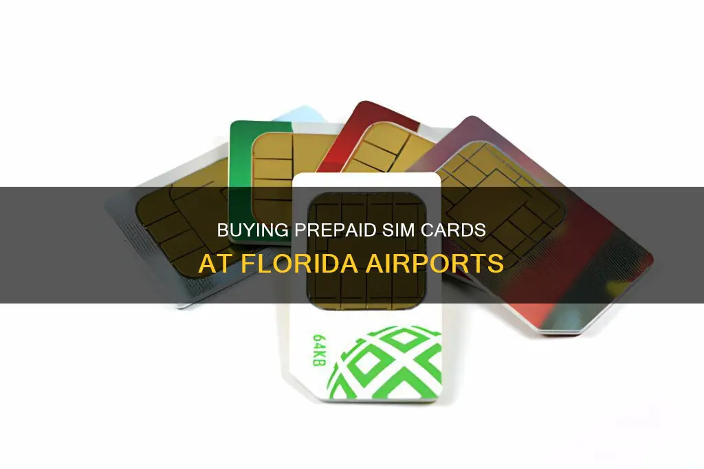 can i buy gsm sim prepaid card in flr airport