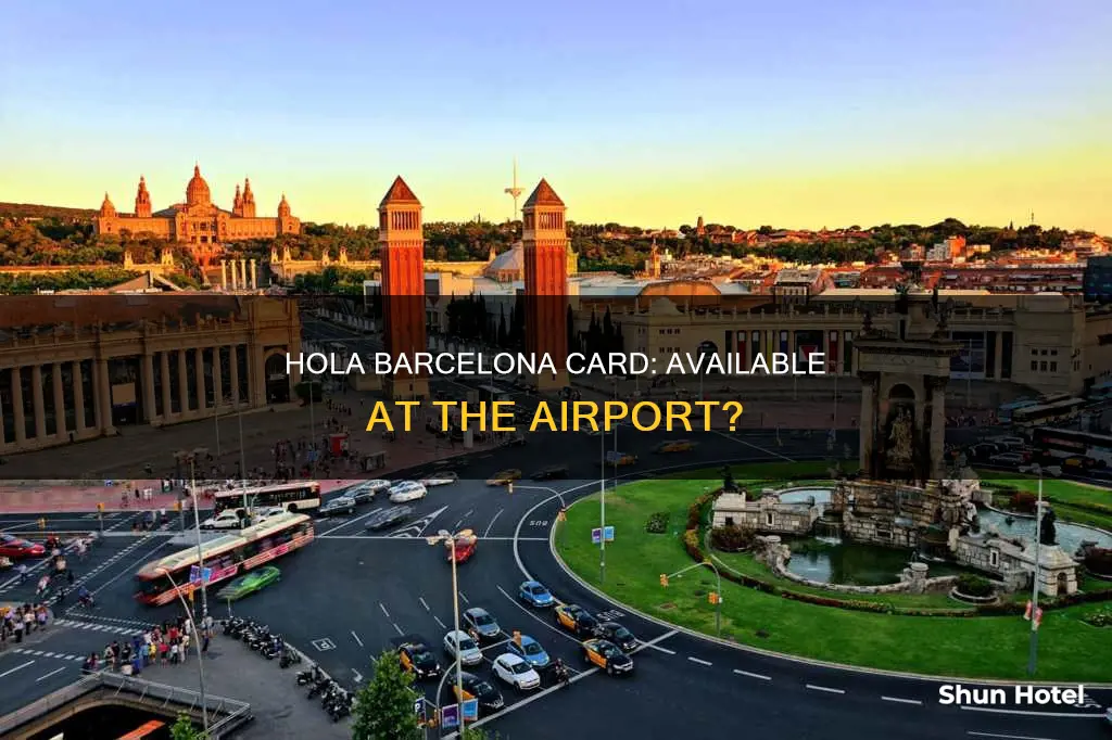 can i buy hola barcelona card at airport