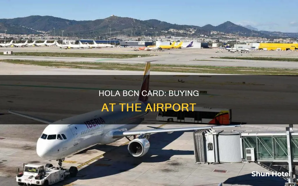 can i buy hola bcn at airport