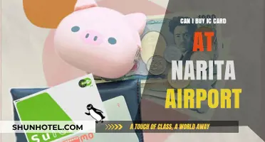 Where to Buy IC Cards at Narita Airport