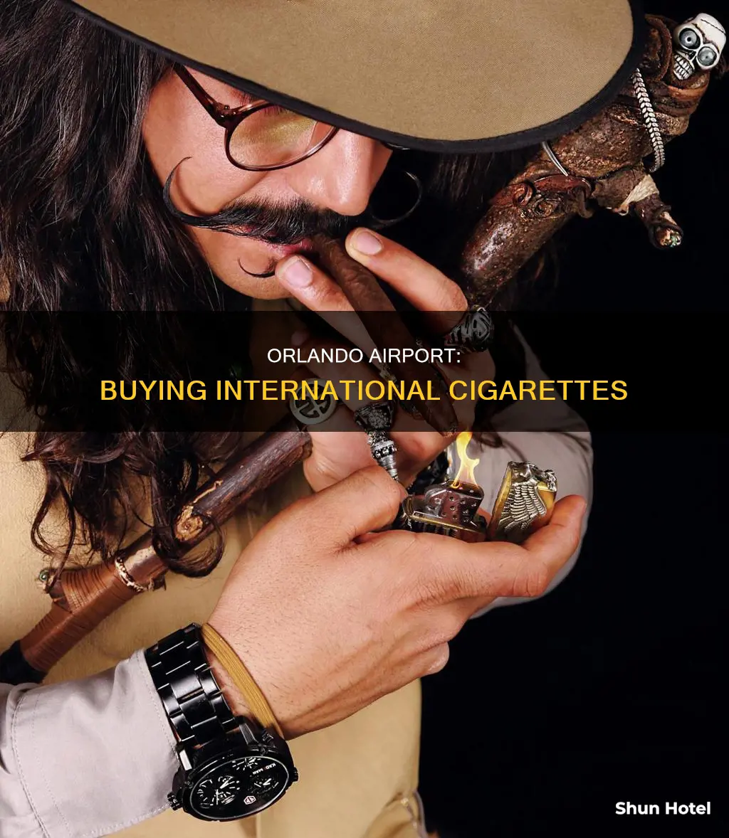 can i buy international cigretr4t orlando airport