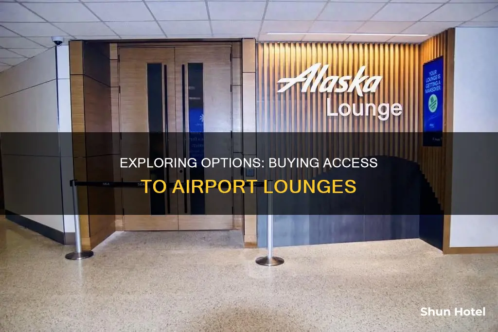 can i buy into a lounge at seatac airport
