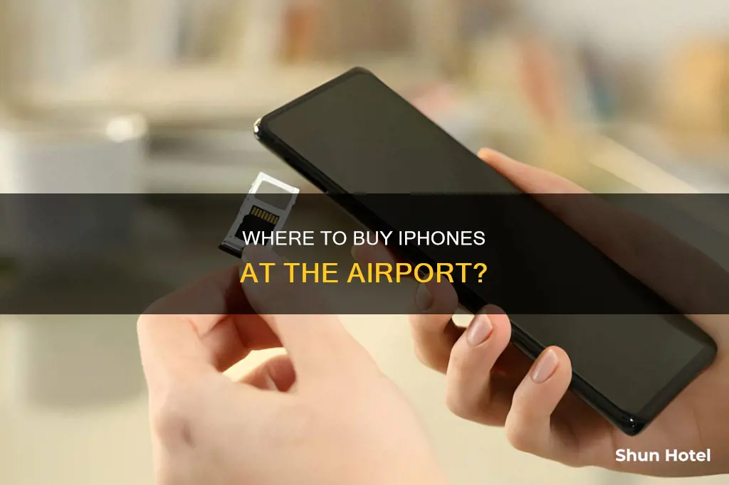 can i buy iphone at airport
