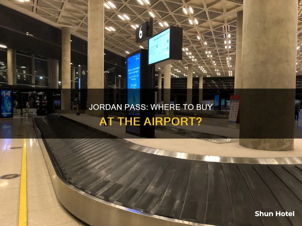 can i buy jordan pass at the airport