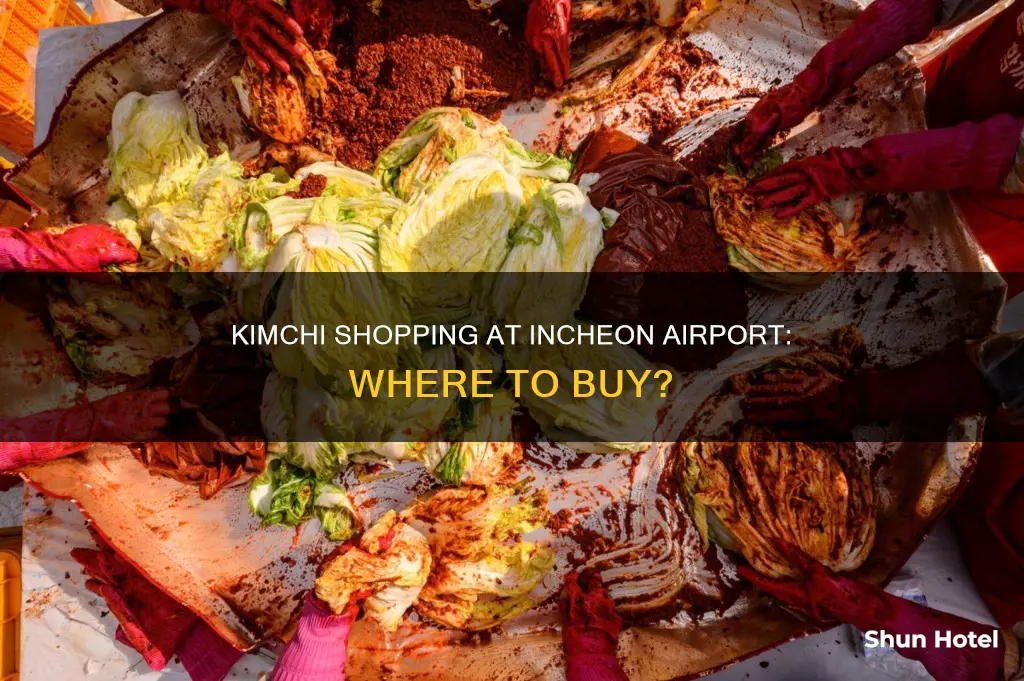 can i buy kimchi at incheon airport