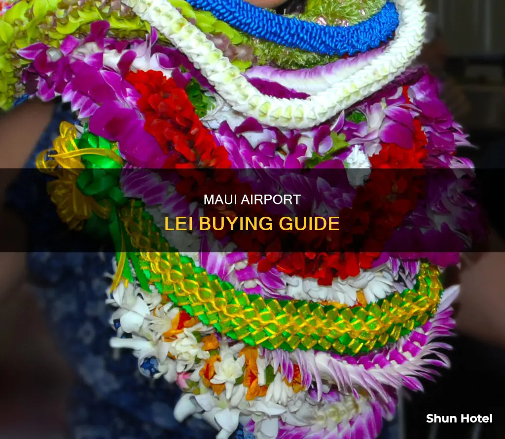 can i buy leis at the maui airport