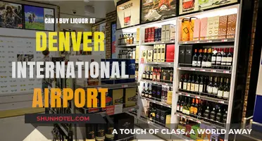 Denver Airport Liquor Laws: Where to Buy?