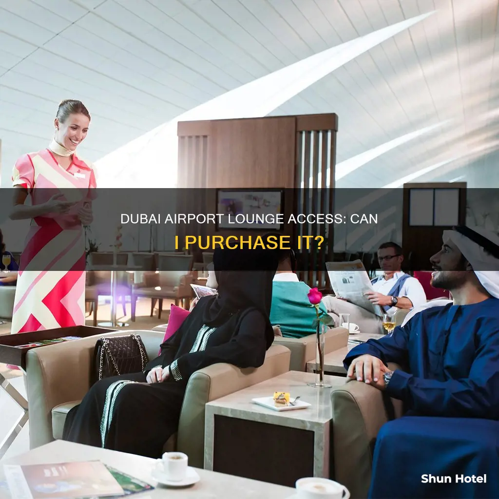 can i buy lounge access at dubai airport