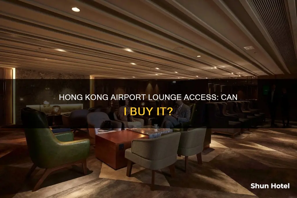 can i buy lounge access at hong kong airport