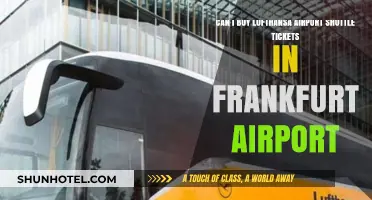 Lufthansa Airport Shuttle: Buying Tickets at Frankfurt Airport