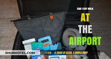 Purchasing Milk at Airports: Is It Possible?