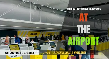 Airport Ticket Buying: Advance Purchase Options