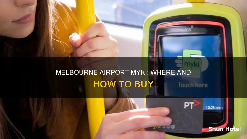 can i buy myki at melbourne airport
