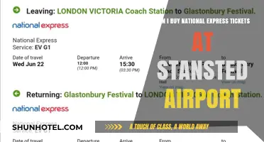 Purchasing National Express Tickets at Stansted Airport