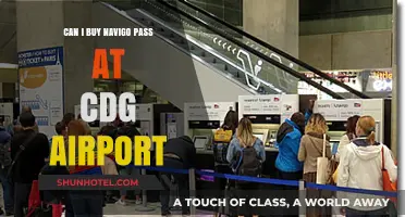 Where to Buy Navigo Pass at CDG Airport?
