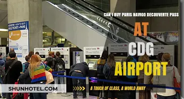 Where to Buy Navigo Decouverte Pass at CDG Airport