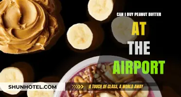 Where to Buy Peanut Butter: Airport Edition