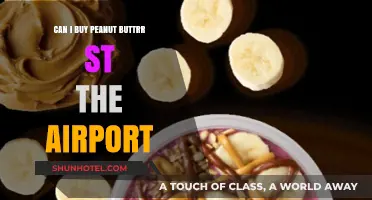 Buying Peanut Butter: Airport Edition