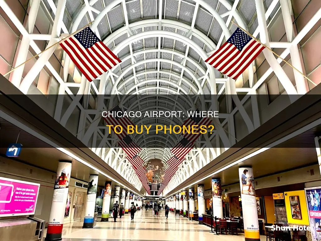 can i buy phones chicago airport