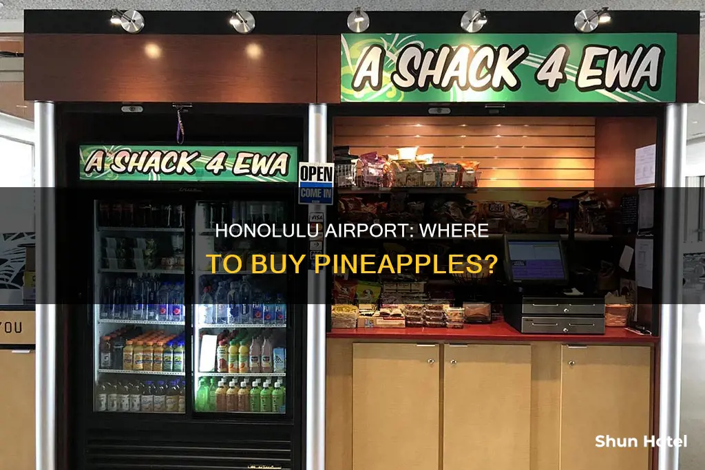 can i buy pineapples at the honolulu airport