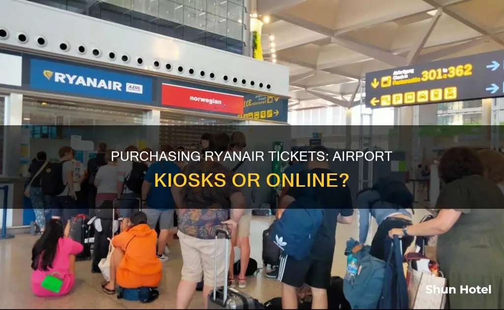 can i buy ryanair tickets at the airport