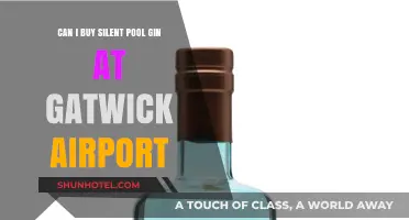 Where to Buy Silent Pool Gin at Gatwick Airport