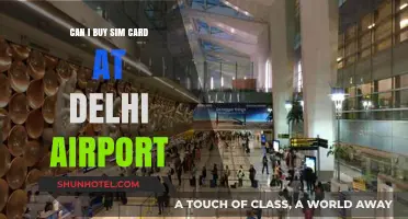 Delhi Airport: Where to Buy a SIM Card?