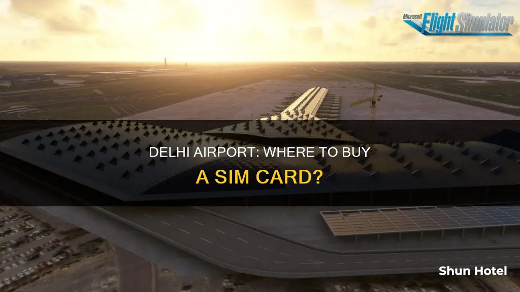 can i buy sim card at delhi airport