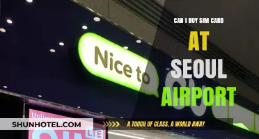 Sim Card Purchase at Seoul Airport: Is it Possible?