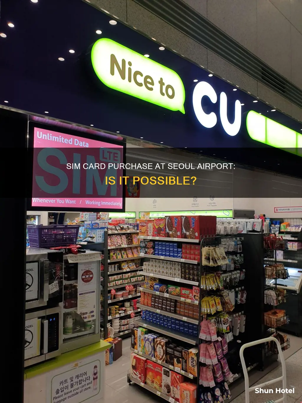 can i buy sim card at seoul airport