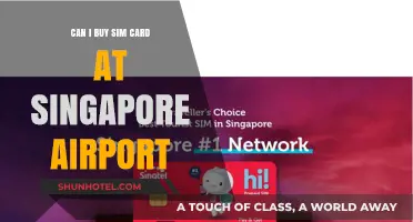 Where to Buy a SIM Card at Singapore Changi Airport