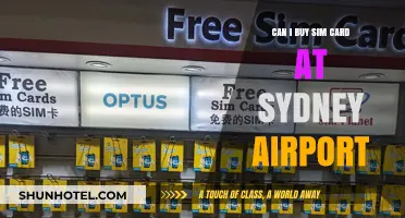 Sydney Airport: Where to Buy a SIM Card?