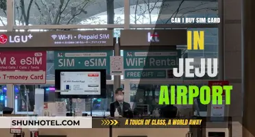 Jeju Airport: Buying a SIM Card Upon Arrival