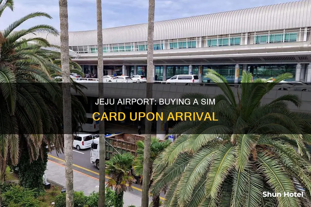 can i buy sim card in jeju airport