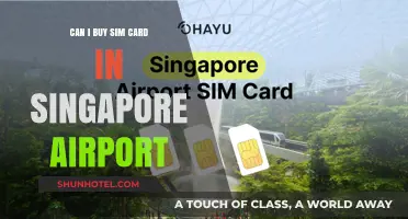 Singapore Airport: Where to Buy a SIM Card?