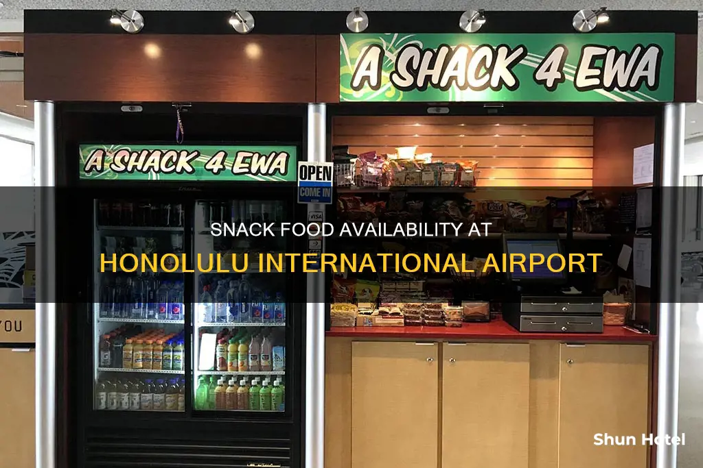 can i buy snack food in honolulu international airport