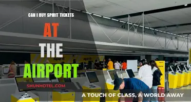 Last-Minute Spirit Tickets: Airport Purchase Possible?