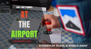 Where to Buy Stamps at the Airport?